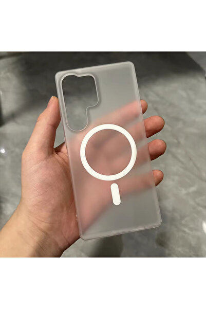 Choice24 Galaxy S26 Ultra Clear White Matte Clear For Magsafe Magnetic Case F...