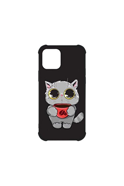 bestcase Husa MaxSafe Glassy, Συμβατό με Apple iPhone 12, Ώρα για Καφέ για Γλ...