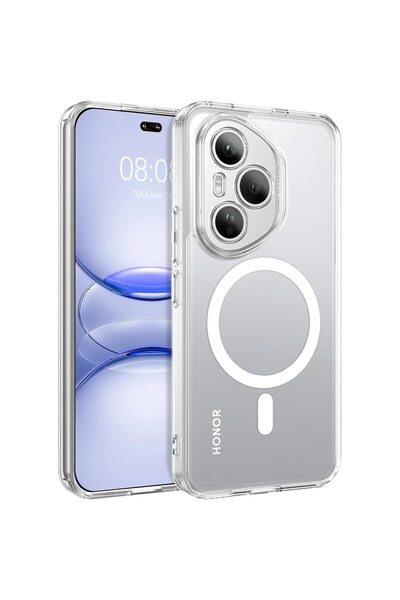 bestcase Husa Mag Anti Shock TPU Compatibil cu Honor 400 Pro, Tehnologie MagS...