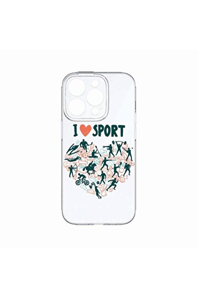 bestcase Θήκη, Συμβατή με Apple iPhone 14 Pro Max, Λατρεύω το Σπορ, Ανθεκτική...