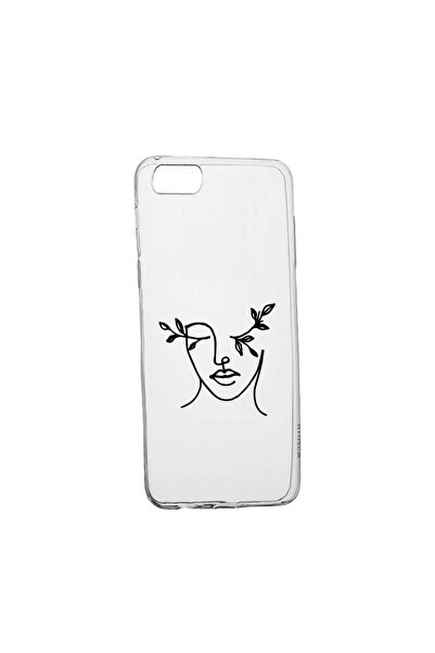bestcase Husa Silicon Compatibila Cu Apple iPhone 7 Plus / 8 Plus, Woman Abst...