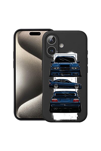 bestcase Θήκη για Apple iPhone 17 με Σχέδιο BMW E36, Σιλικόνη Premium, Μικροΐ...