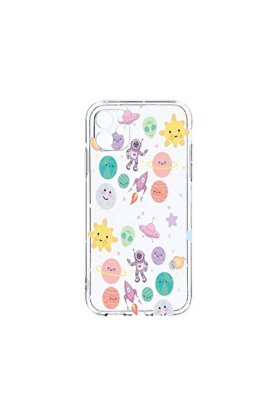 bestcase Διαφανής Θήκη Σιλικόνης 2MM, Συμβατή με Apple iPhone 12 Mini, Σχέδιο...