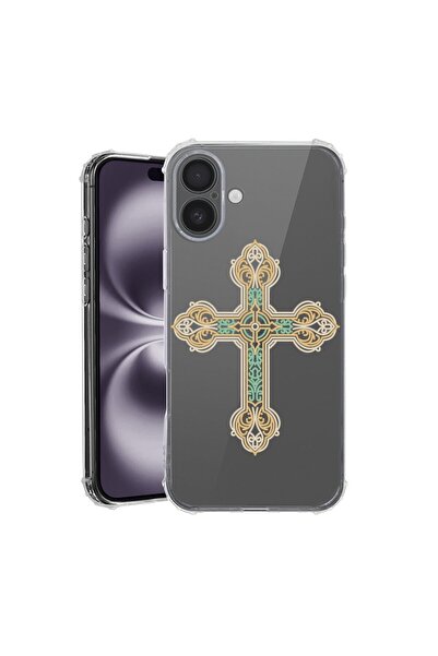bestcase Case for Apple iPhone 16, Anti Shock 1.5MM, Cross, Shock Resistance,...