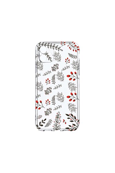 bestcase Διαφανής Θήκη Σιλικόνης 2MM, Συμβατή με Apple iPhone 12 Mini, Berry,...