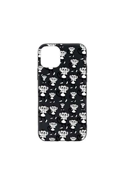 bestcase Husa Silicon Compatibila Cu Apple iPhone 11 Pro, Monkey, rezistenta ...