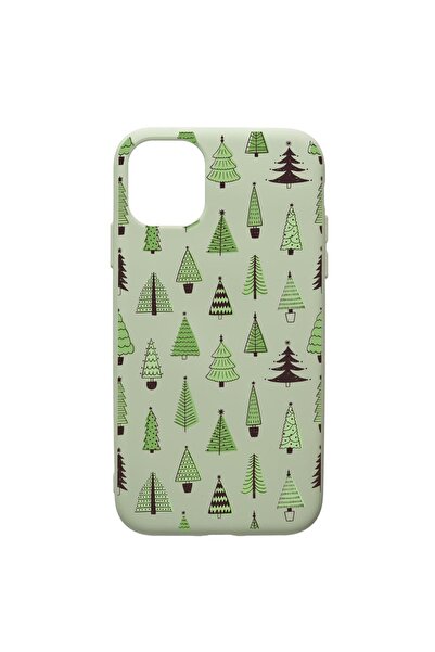 bestcase Husa Premium Silicon Compatibila Cu Apple iPhone 12, Christmas Tree ...