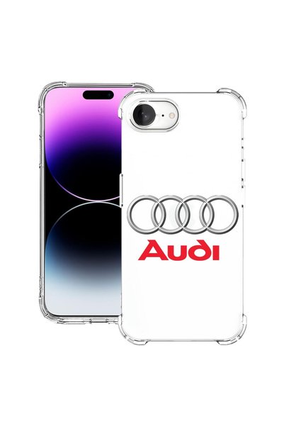 bestcase Калъф за Apple iPhone 16e, Противоударен 1.5ММ, Ауди, Защита на каме...
