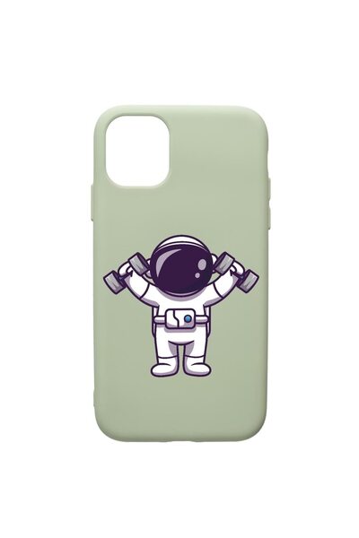 bestcase Husa Premium Silicon Compatibila Cu Apple iPhone 12, Astronaut Gym, ...