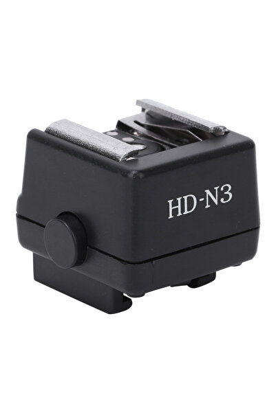 Choice black HD‑N3 PC Flash Light Hot Shoe Mounting Adapter Accessory for Vid...