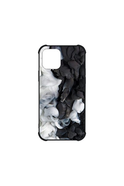 bestcase Husa MaxSafe Glassy, Compatibilă cu Apple iPhone 12, Culori lichide,...
