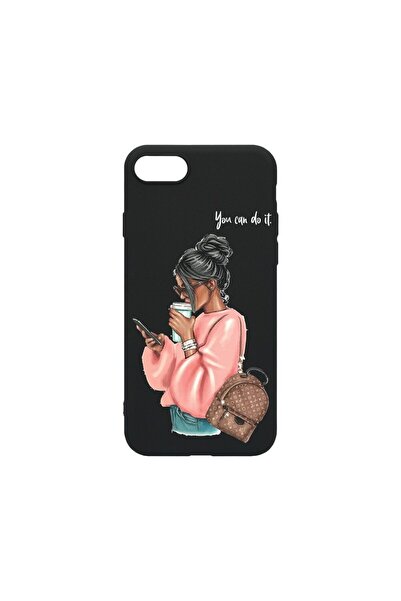 bestcase Λεπτή Θήκη Σιλικόνης 0.8MM, Συμβατή με Apple iPhone 8 Plus, Σχέδιο Κ...