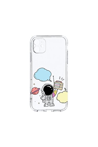bestcase Husa Clear Silicon 2MM, Compatibila Cu Apple iPhone 12 Mini, Astrona...