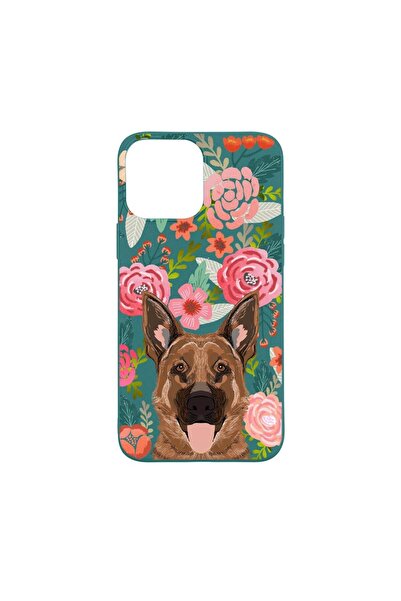 bestcase Θήκη σιλικόνης συμβατή με Apple iPhone 13 Pro Max, Σχέδιο Σκύλος και...
