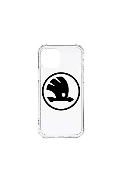 bestcase Husa Anti Shock 1.5MM, compatibilă cu Apple iPhone 12 Pro, Logo Skod...