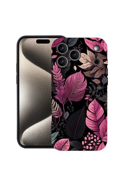 bestcase Husă pentru Apple iPhone 17 Pro cu Design Rose Feathers, Silicon Pre...