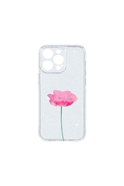 bestcase Husa Crystal Glitter 2MM, Compatibila Cu Apple iPhone 14 Pro, Rose -...