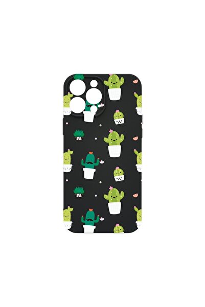 bestcase Θήκη Υγρής Σιλικόνης Premium, Συμβατή με Apple iPhone 14 Pro, Κάκτος...