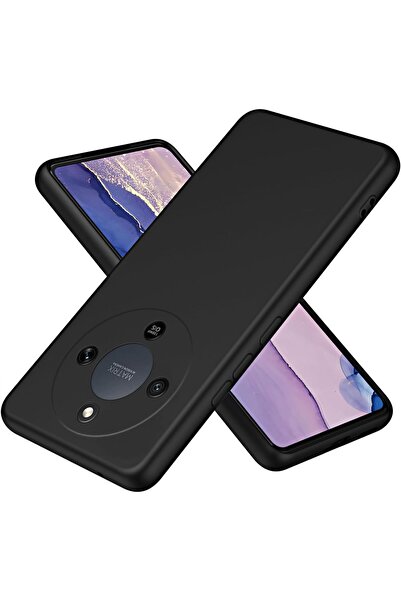 bestcase Θήκη Σιλικόνης Premium Συμβατή με Honor Magic8 Lite / X70 / X9d, Μαύρη
