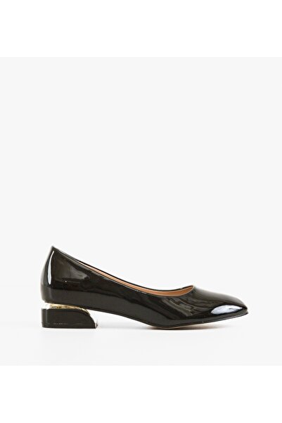 BENOTTİ Women's Lyta Black Ballet Flats