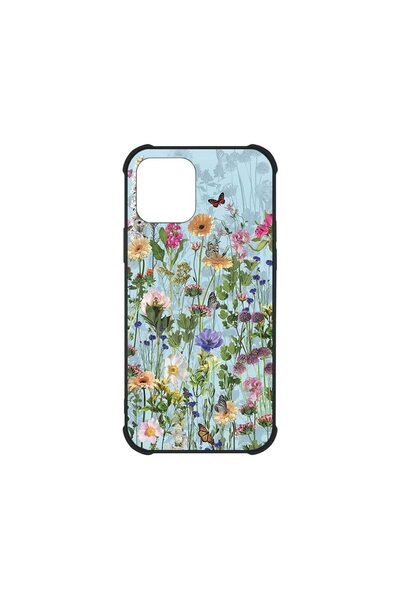 bestcase Husa MaxSafe Glassy, Compatibilă cu Apple iPhone 12, Albastru și Ver...
