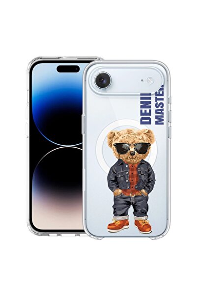 bestcase Husă pentru Apple iPhone 17 Air cu Design Denim Master - Ursuleț de ...
