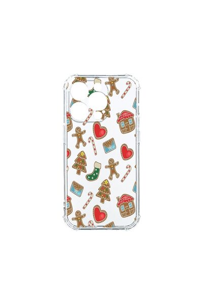 bestcase Husa Anti Shock 1.5MM, Compatibila Cu Apple iPhone 15 Pro Max, Xmas,...