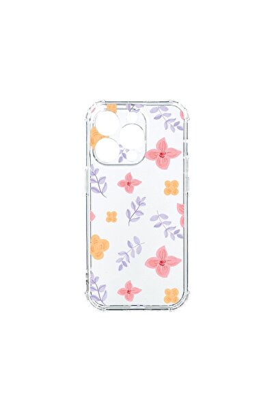 bestcase Husa Anti Shock 1.5MM, Compatibila Cu Apple iPhone 14 Pro, Flower Pa...