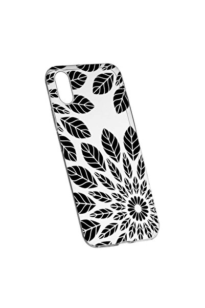 bestcase Husă pentru Apple iPhone XS Max, Pene Negre, 76, Silicon