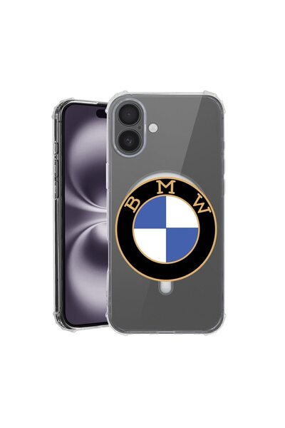 bestcase Husa pentru Apple iPhone 16 Plus, MagSafe Anti Shock, BMW classic, P...
