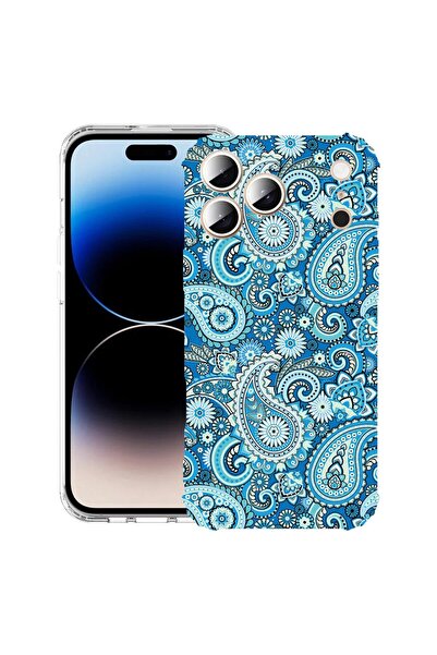 bestcase Husă pentru Apple iPhone 17 Pro Max cu Design Blue Non-figurativ, An...