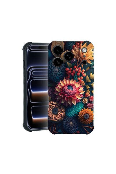 bestcase Husa TPU Pro Shock Compatibila cu Apple iPhone 17 Pro, cu Design Col...