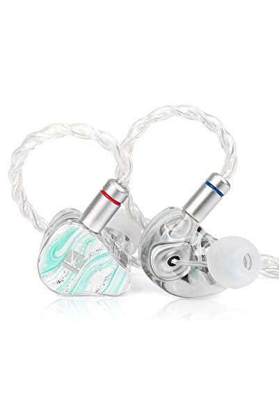 choice2 Mint gree KBEAR KB08 Mirage IEMS in Ear Earphones 1 DD +1 BA +2 Micro...