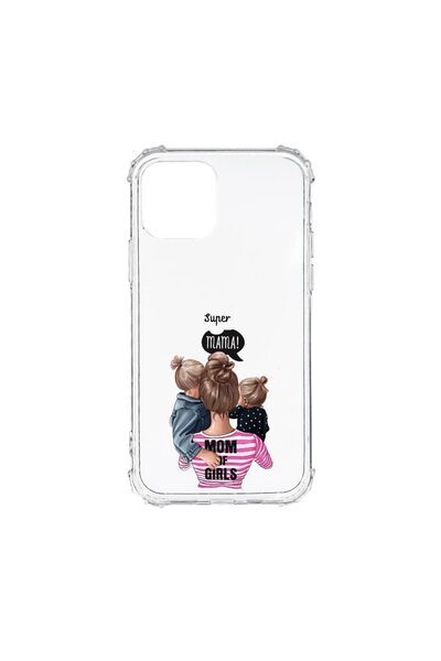 bestcase Αντικραδασμική Θήκη, Συμβατή με Apple iPhone 13 Mini, Σούπερ Μαμά, Σ...