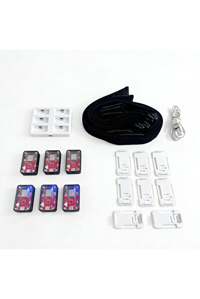 choice2 6 قطع مع قاعدة تثبيت، أحدث إصدار من SlimeVR Slime ESP8266 لالتقاط حرك...