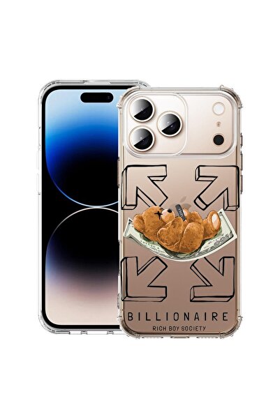 bestcase Husa pentru Apple iPhone 17 Pro Max cu Design Billionaire Bear, Anti...