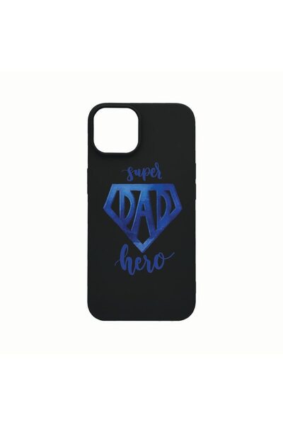 bestcase Husa Silicon, Compatibila Cu Apple iPhone 14, Superhero Dad, reziste...