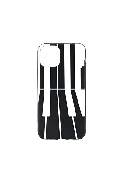 bestcase Θήκη σιλικόνης συμβατή με Apple iPhone 11 Pro, Πιάνο, ανθεκτική στη ...