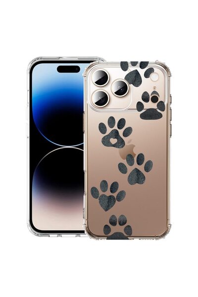 bestcase Θήκη για Apple iPhone 17 Pro με Σχέδιο Πατούσας Σκύλου, Αντικραδασμι...