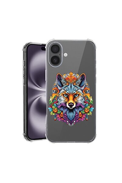 bestcase Husa pentru Apple iPhone 16, MagSafe Anti Shock, Dream Colors - Wolf...
