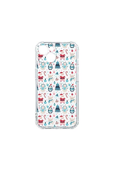 bestcase Husa Anti Shock 1.5MM, Compatibila Cu Apple iPhone 15 Plus, Christma...
