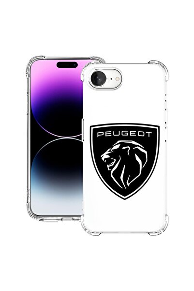 bestcase Калъф за Apple iPhone 16e, Удароустойчив 1.5ММ, Пежо, Защита на каме...