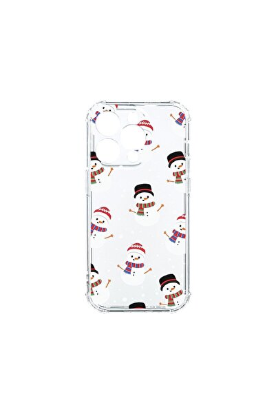 bestcase Anti Shock Case 1.5MM, Compatible with Apple iPhone 15 Pro, Snowman,...