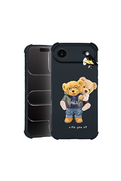 bestcase Husa TPU Pro Shock Compatibila cu Apple iPhone 17 Air, cu Design Ted...