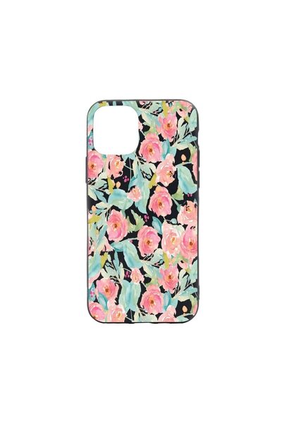 bestcase Husa Silicon Flowers, Pastel colors, compatibila cu Apple iPhone 13 ...
