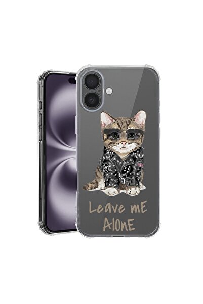 bestcase Θήκη για Apple iPhone 17 με Σχέδιο Γάτας  "Αφήστε με ήσυχο " (Leave ...