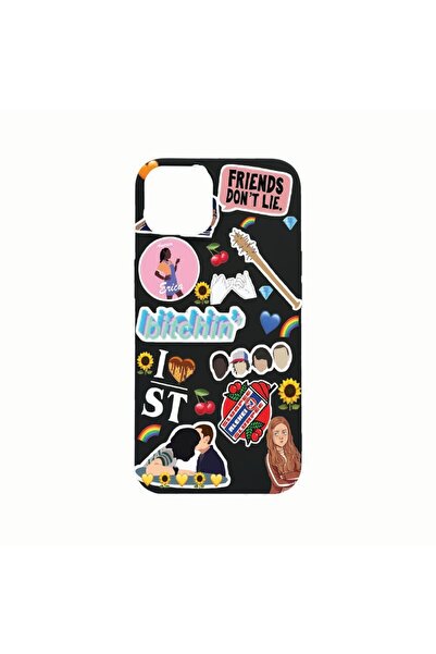 bestcase Husa Silicon, Compatibila Cu Apple iPhone 14, Friends Don‚Äôt Lie, r...