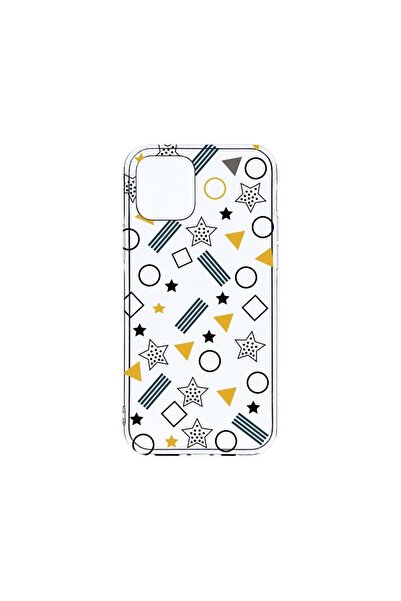 bestcase Διαφανής Θήκη Σιλικόνης 2MM, Συμβατή με Apple iPhone 12 Pro, Γεωμετρ...