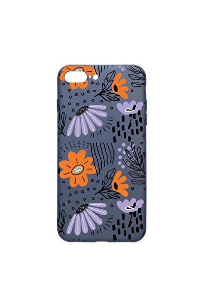 bestcase Husa Silicon Compatibila Cu Apple iPhone 8 Plus / 7 Plus, Flowers - ...