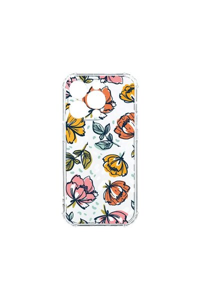 bestcase Husa Anti Shock 1.5MM, Compatibila Cu Apple iPhone 15 Pro Max, Flowe...